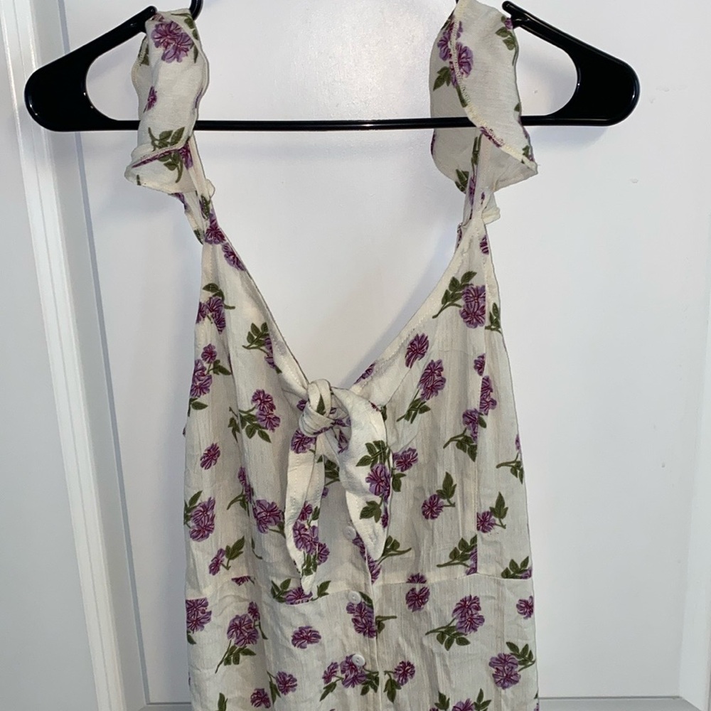 Ruffle Flowered Summer Dress - Picture 2 of 6